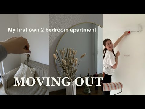 MOVING VLOG PART I I Ich ziehe aus! Meine erste eigene Wohnung, Zwei- Zimmer Wohnung in Bonn