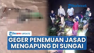 Penemuan Jasad Wanita Misterius Tanpa Tangan Mengapung di Sungai Cibinong Cianjur Bikin Warga Heboh