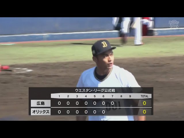 【ファーム】バファローズ・佐藤一磨 今季ファーム最長7回5奪三振無失点の快投!! 2023年8月16日 オリックス・バファローズ 対 広島東洋カープ