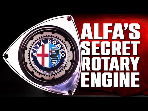 Alfa Romeo's Secret Rotary Engine Project