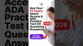 Download lagu Ace Your PT Exam: Direct Access & ADA Practice Test (10 Questions Answers!) mp3 Download lagu Ace Your PT Exam: Direct Access & ADA Practice Test (10 Questions Answers!) mp3