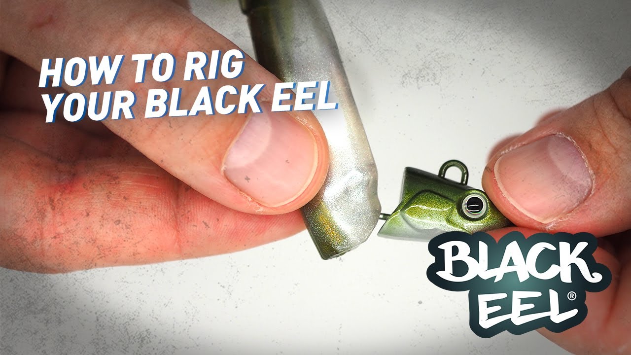 Têtes Plombées Fiiish Deep Black Eel No.2 - 11cm, 15g, Kaki - Pour Pêche Leurre Souple (lot De 2)