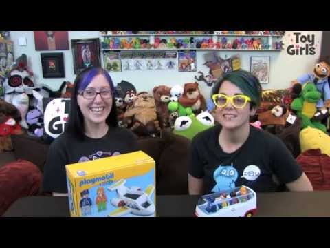 Toy Girls 148 : Playmobil Bus & Airplane