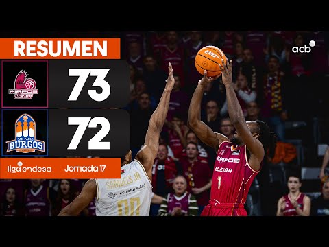 Hiopos Lleida - Recoletas Salud San Pablo Burgos (73-72) RESUMEN  | Liga Endesa 2025-26
