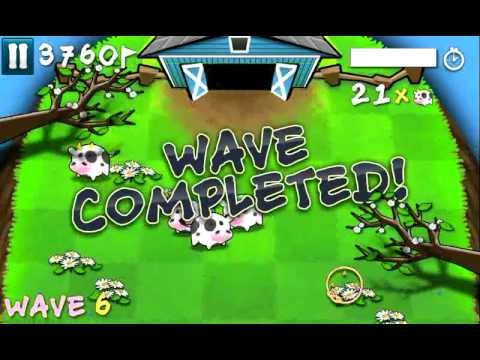 Cows VS Aliens - Mobile Gameplay