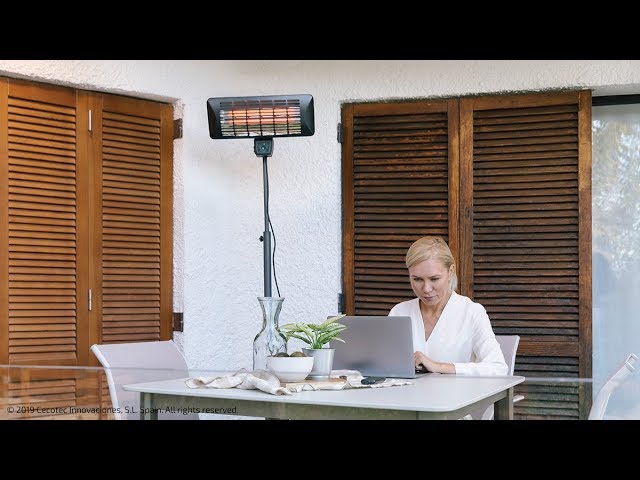 Calefattore Cecotec Ready Warm 8200 Power Quartz Smart 2000W IP24 Telecomando video