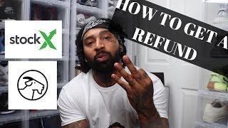 HOW TO GET A REFUND FROM STOCKX OR GOAT!!! (OR ANY COMPANY)