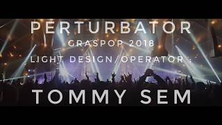 HYPE LIGHT : PERTURBATOR LIVE @ GRASPOP - METAL DOM - 07/2018