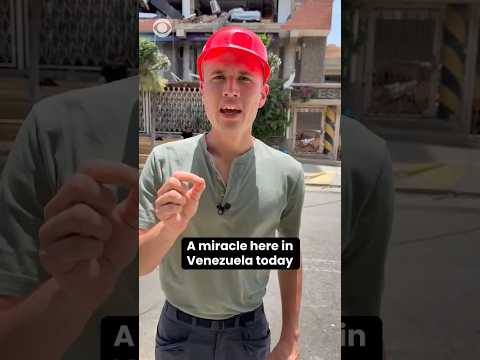 Security guard rescued from rubble 8 days after Venezuela earthquakes #shorts