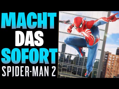 MACHT DAS SOFORT - Geheime Einstellungen, BESTE Ausrüstung & Kampf Tipps | Spider-Man 2 Tipps