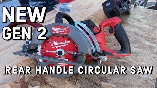 Milwaukee Rear Handle Circular Saw |. 2025 GEN 2 Upgrade