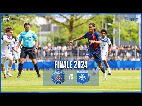 Finale : Paris-SG vs AJ Auxerre (3-1) en replay I Play-offs Championnat Nat. U19 23-24