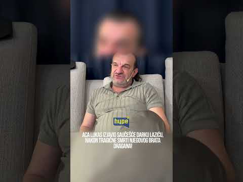 Aca Lukas u šoku nakon saznanja za sm*t rođenog brata Darka Lazića! #hypetv