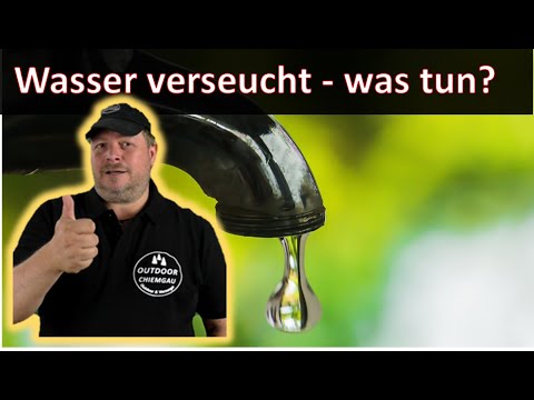 Bakterien im Wasser. Was tut  ihr dann? Oder bei Blackout kommt keins mehr, was tun?