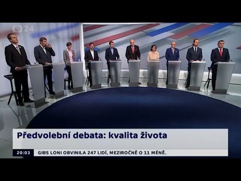 #3 Předvolební debata: Zástupci 10 stran o extremismu, integraci cizinců a kvalitě života