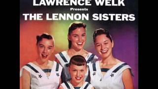 The Lennon Sisters with The Lawrence Welk Orchestra - Tonight You Belong To Me (1956)