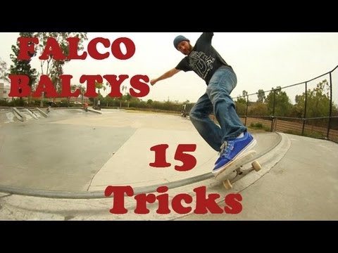 Falco Baltys 15 tricks at Dallas park