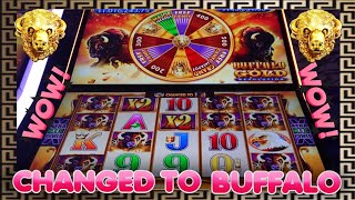 ❌Changed to Buffalo Feature!! BIG JACKPOT WON!! | Buffalo Revolution Slot