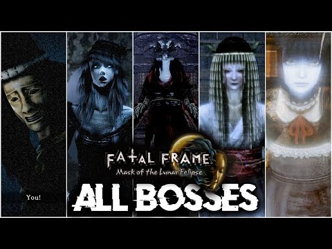 Fatal Frame: Mask of the Lunar Eclipse All Bosses/Ghosts + Ending (Project Zero) (2K60fps)
