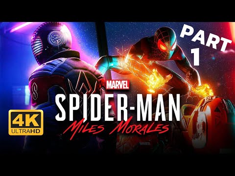 OMG!😲Marvel's Spider-Man Miles Morales:Walkthrough Gameplay Part 1 W COMMENTARY,Rhino's Entry.(PS)🎮