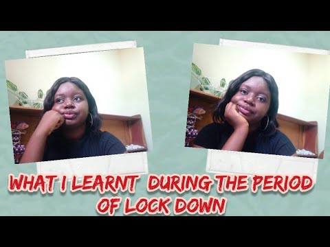 what I learnt during the period of lock down(surprising and unexpected)#newyoutuber#lock down#tiktok