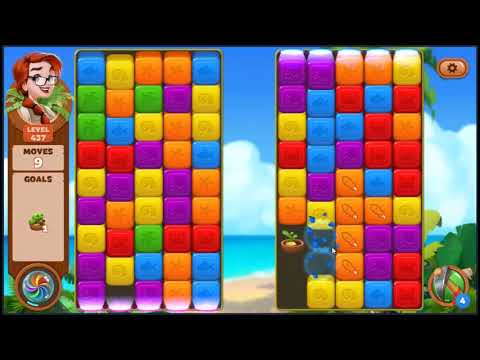 Lost Island Blast Adventure Level 437 - NO BOOSTERS 🏝️ | SKILLGAMING ✔️