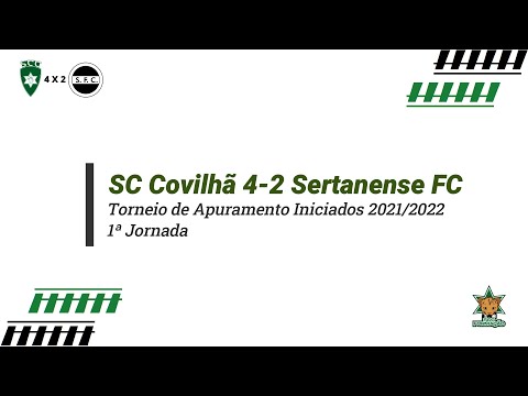 Resumo: SC Covilhã x Sertanense FC - Torneio de Apuramento de Iniciados 2021/2022 - 1ª Jornada