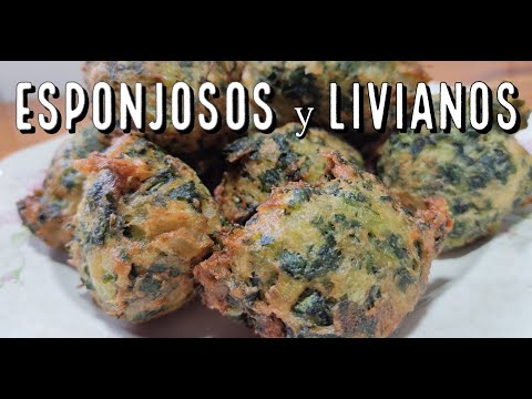 Receta BUÑUELOS DE ACELGA🍃😋(receta Fácil y Deliciosa) La Rusa Cocina