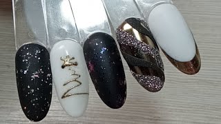💎Новогодние дизайны 2021 #BulgakovaNails