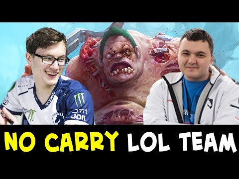 Mid Pudge Mind_Control + Miracle support — no carry LOL team