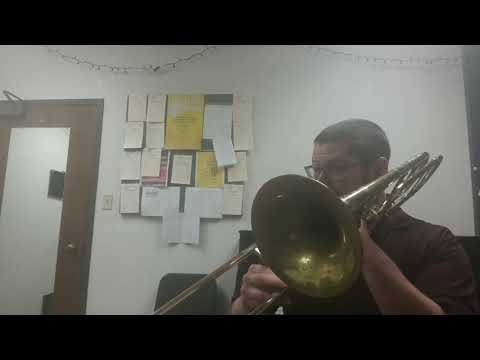 2017-2018 ATSSB All-State Tenor Trombone Etude #2: Alle Breve