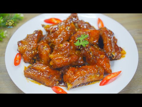 Cách làm Sườn Xào Chua Ngọt Mềm Ngon bất bại, vô cùng đơn giản