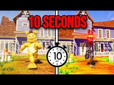 NEW ANIMATRONIC EVERY 10 SECONDS IN HELLO NEIGHBOR!