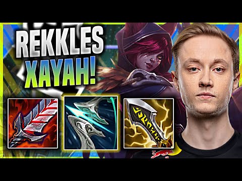 REKKLES IS A MONSTER WITH XAYAH! - G2 Rekkles Plays Xayah ADC vs Caitlyn! | Season 11
