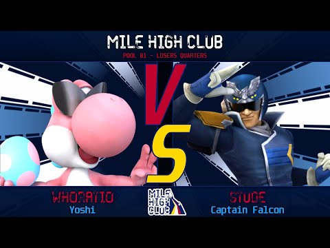 Mile High Club Singles - Pool B1 Losers Quarters - Studebacher Hoch vs Whoratio