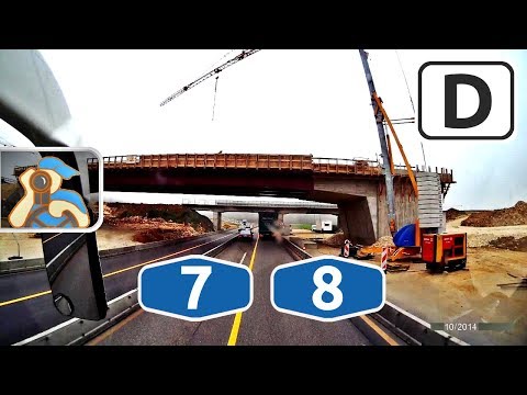 Deutschland. A7 (E43), A8 (E52). [ ✕ A96 (Memmingen) - ✕ Ulm - ✕ Drackenstein ]