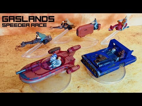 GASLANDS Landspeeder and Speeder Bike Race
