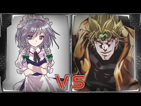 Sakuya Izayoi vs Dio Brando