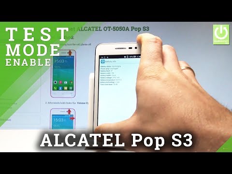 How to Enter Test Mode in ALCATEL Pop S3 |HardReset.info