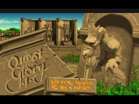 Quest for Glory I VGA intro and gameplay (no music)