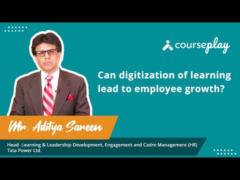 Aditya Sareen answers whether digitization of learning can lead to employee growth