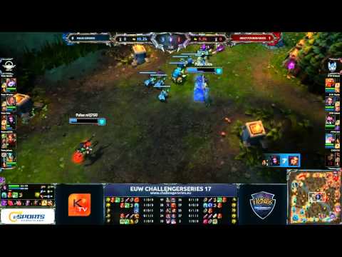 MeetYourMakers Vs. Pulse eSports Map 2 - RO8 - EUW ChallengerSeries 17