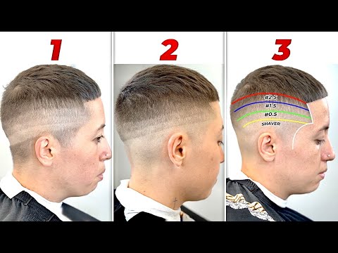 How To Do a PERFECT FADE in 3 Steps | EASY Step by Step Barber Tutorial