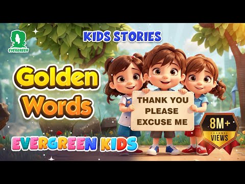 Golden Words For Kids | Good Manners in Everyday Life for Kids | Animated Videos for Kids