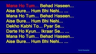 Mana Ho Tum Behad Haseen - K J Yesudas Hindi Full 