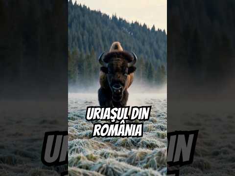 The largest animal in Romania - the Bison