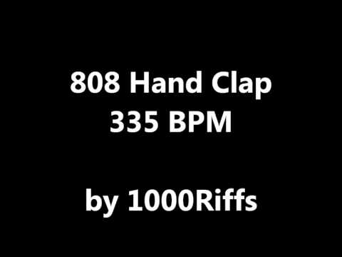808 Hand Clap : 335 BPM - Beats Per Minute