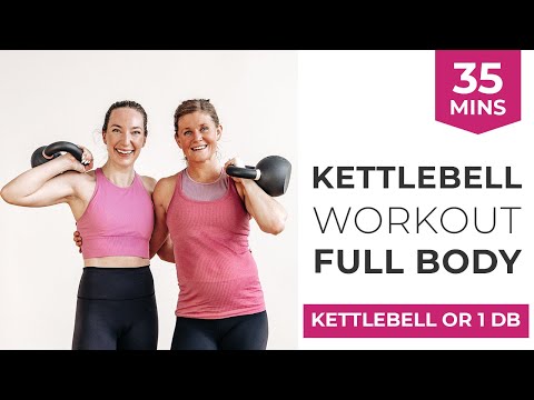15 Minute Abs and Core Kettlebell Workout All Standing