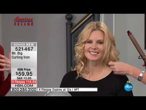 Mr Big Curling Iron debut on HSN