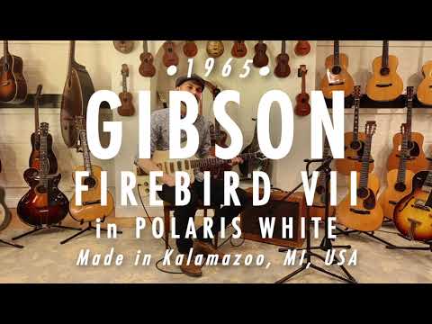 Gibson  Firebird VII Solid Body Electric Guitar (1965), ser. #501512, original black tolex hard shell case. image 16